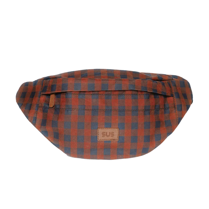 The Seed Pack fanny pack – compact belt bag made from British oilskin