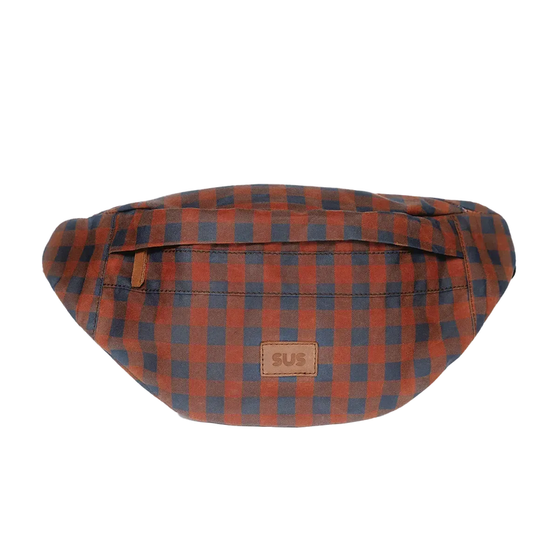 The Seed Pack fanny pack – compact belt bag made from British oilskin