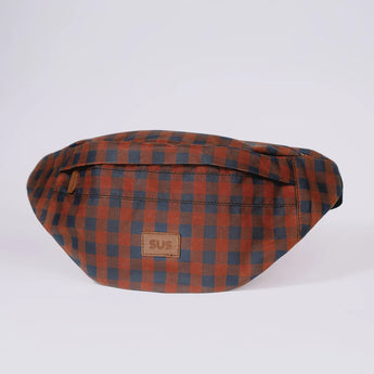 The Seed Pack fanny pack – compact belt bag made from British oilskin