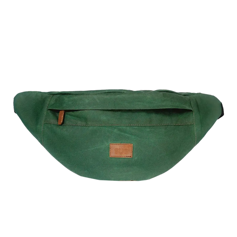 The Seed Pack fanny pack – compact belt bag made from British oilskin