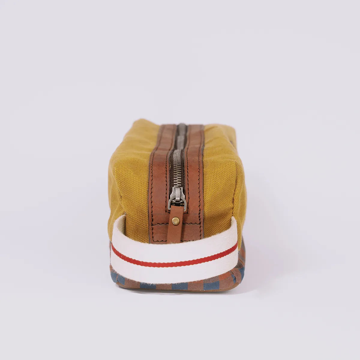 Golden Ochre travel pouch The Soil Travellers Kit on white background
